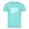 Jebongt! - Unisex Bio T-Shirt - Poolblau