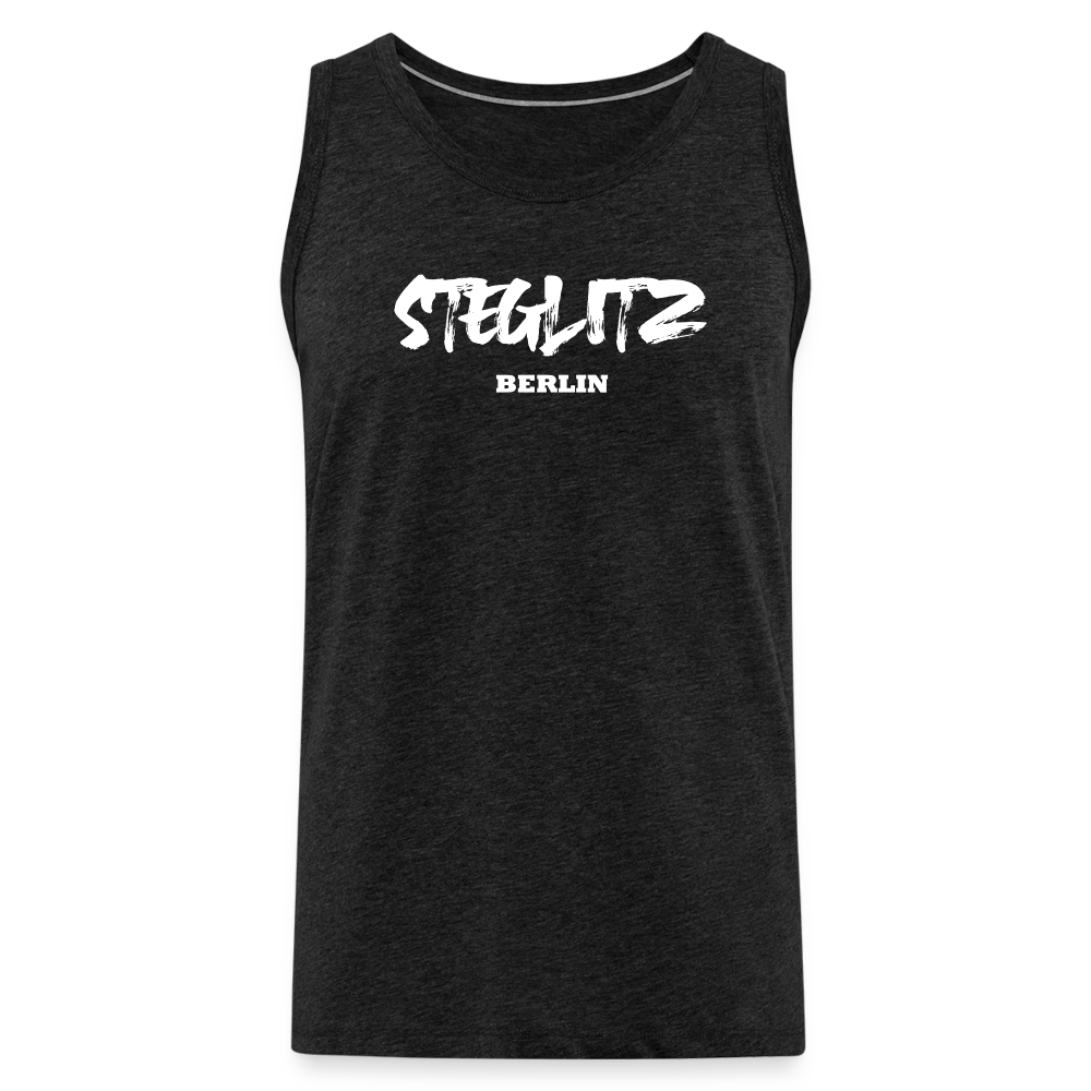 Steglitz - Männer Premium Tank Top - Anthrazit