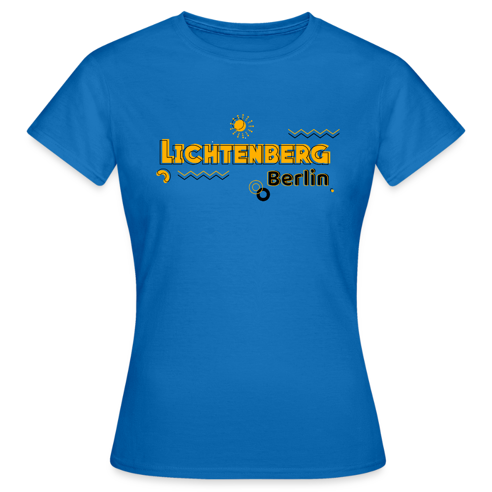 Lichtenberg - Frauen Premium T-Shirt - Royalblau