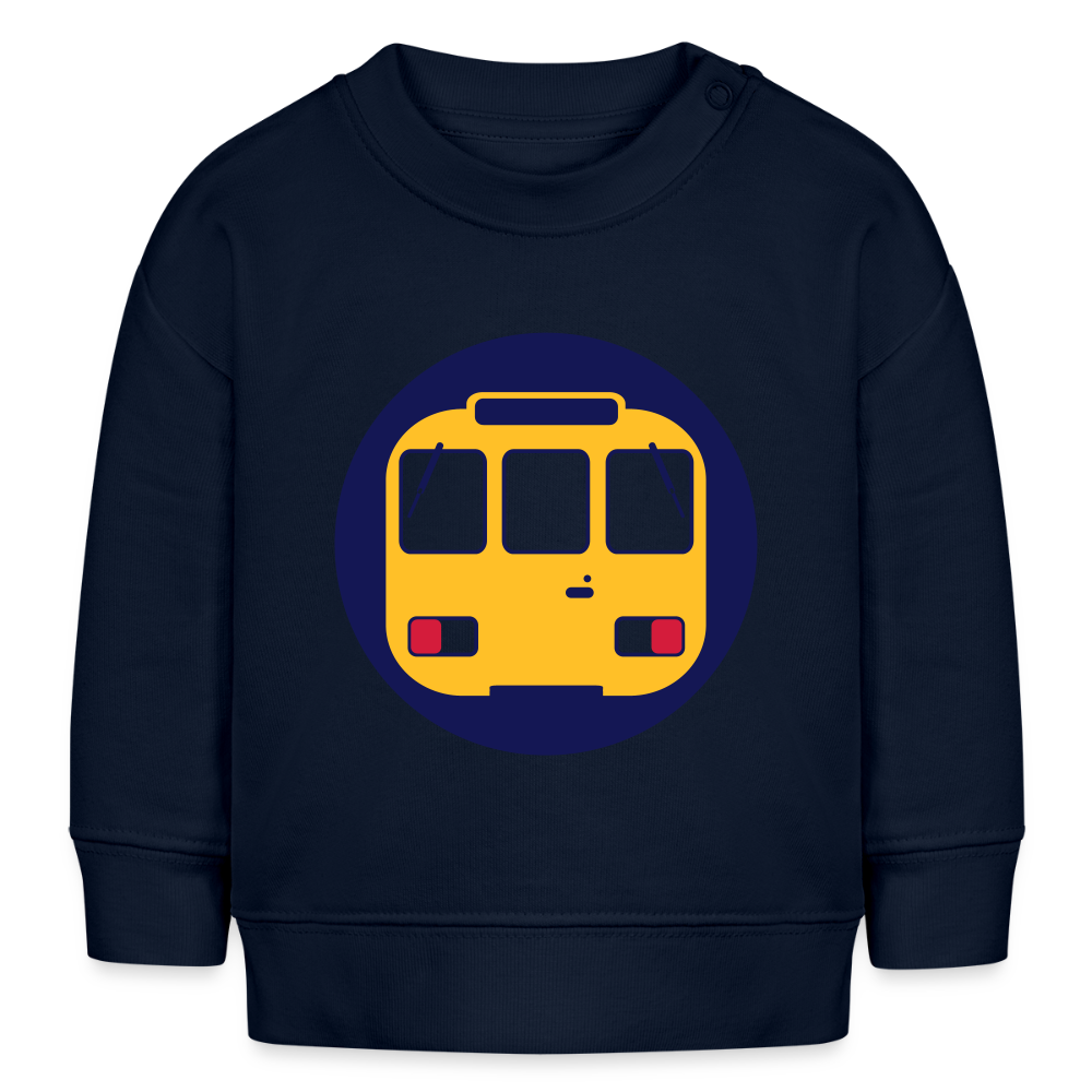 U-Bahntunnel - Baby Bio Pullover - Navy