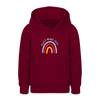 Allet wird jut! - Teenager Hoodie - Bordeaux