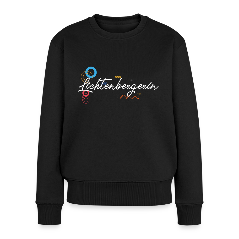 Lichtenbergerin - Frauen Premium Pullover - Schwarz
