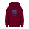 Pankow Planet Earth - Teenager Hoodie - Bordeaux