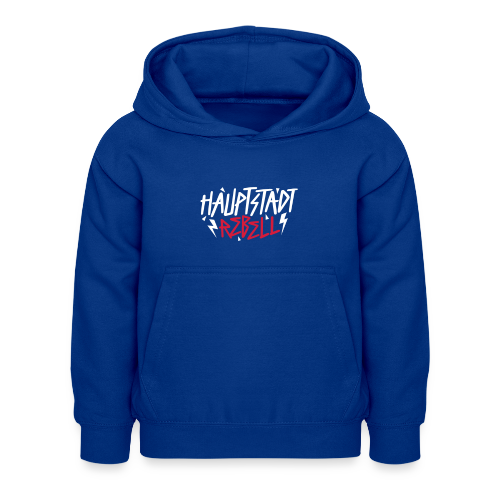 Haupstadt Rebell - Kinder Hoodie - Royalblau