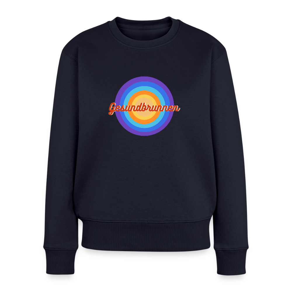 Gesundbrunnen Retro - Frauen Premium Pullover - Navy
