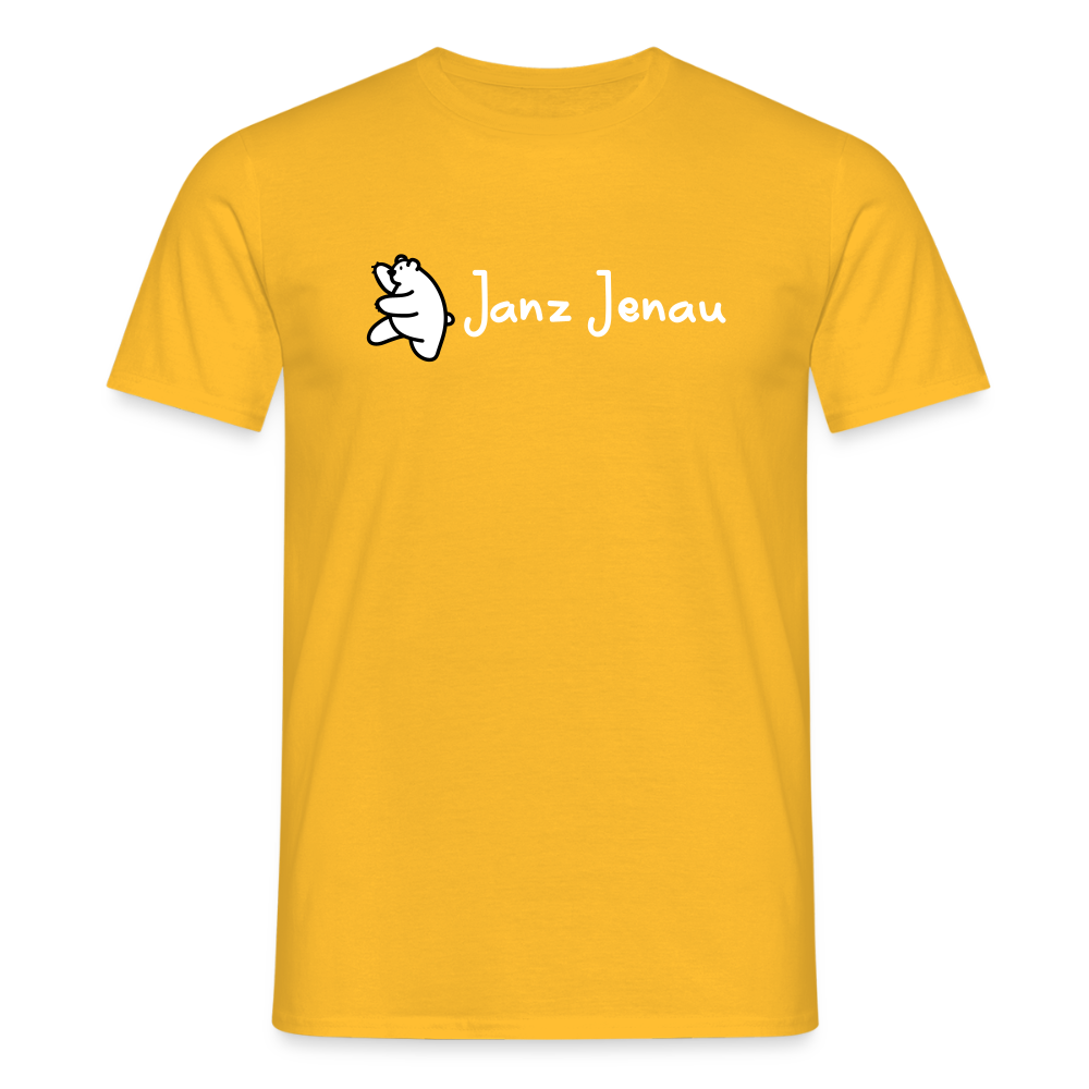 Janz Jenau - Männer Premium T-Shirt - Gelb