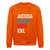 Justus & Peter & Bob & Icke - Unisex Bio Sweatshirt - Tieforange
