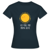 Ick fühl mir prima - Frauen Premium T-Shirt - Navy