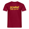 Schau! Find Ick Dit - Männer Premium T-Shirt - Ziegelrot