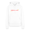 Westschnitte - Frauen Premium Hoodie - Weiß