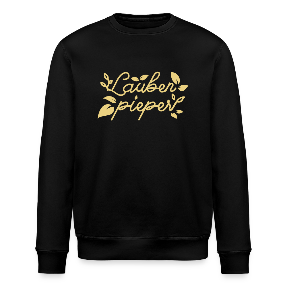 Laubenpieper - Unisex Bio Sweatshirt - Schwarz