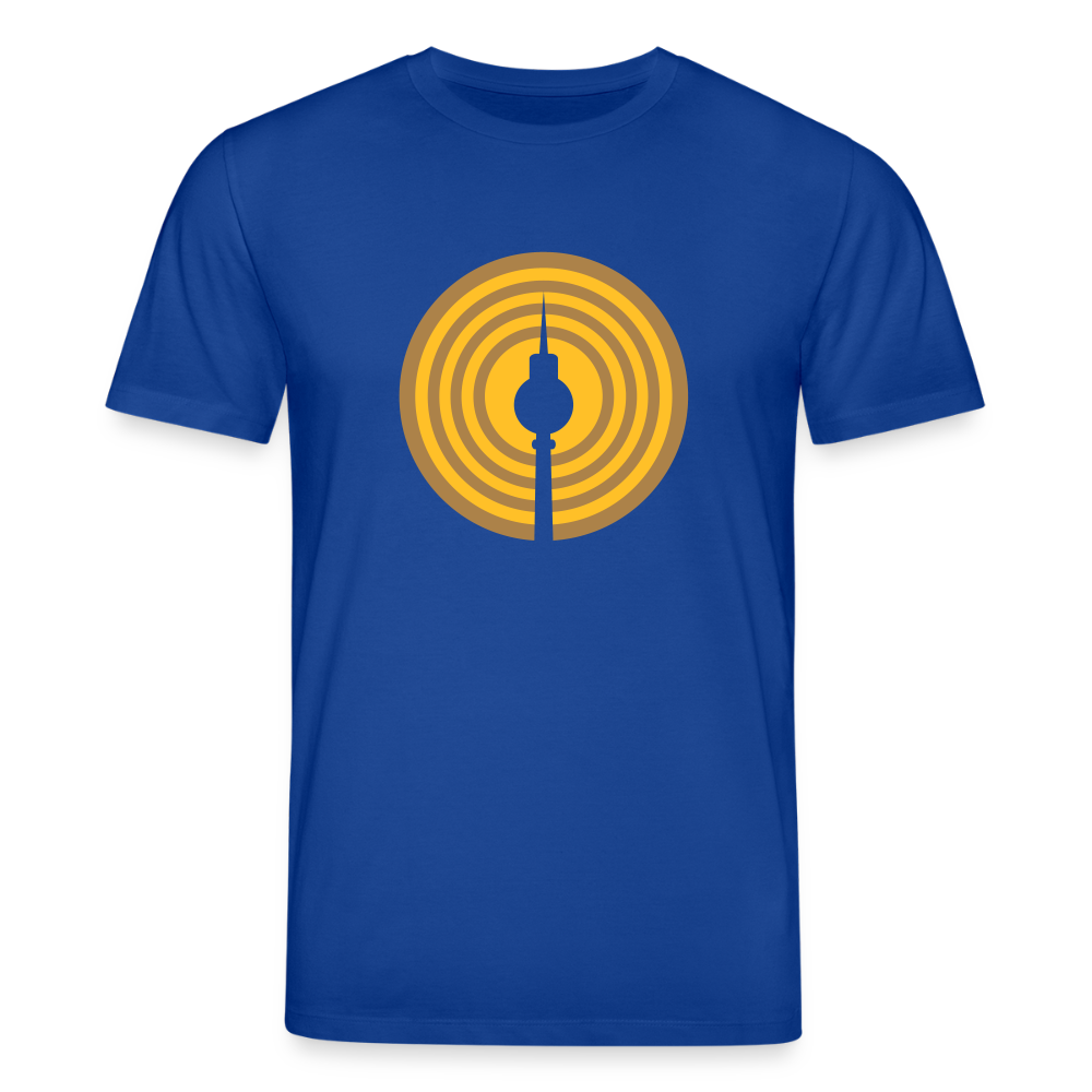 Berlin im Fokus - Unisex Bio T-Shirt - Dunkelblau