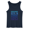 Reinickendorf Planet Earth - Männer Tank Top - Navy