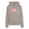 S1 - Frauen Premium Hoodie - Taupe