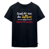 """Stell dir vor, du denkst und keener merkt's. - Kinder Premium T-Shirt" - Navy