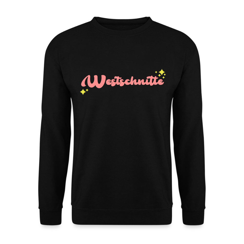 Westschnitte - Unisex Pullover - Schwarz
