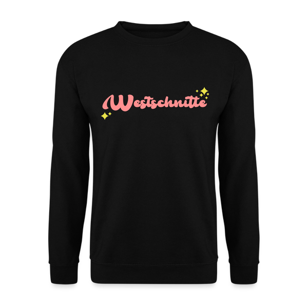 Westschnitte - Unisex Pullover - Schwarz
