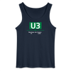 U3 - Männer Tank Top - Navy