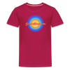 Gesundbrunnen Retro - Teenager Premium T-Shirt - dunkles Pink