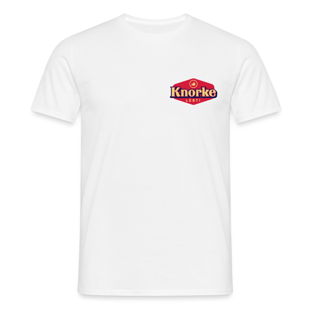 KNORKE lebt! - Männer Premium T-Shirt - Weiß