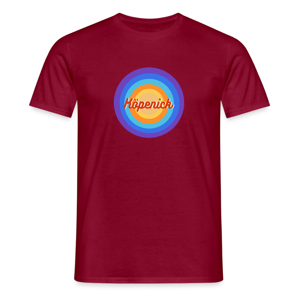 Köpenick Retro - Männer Premium T-Shirt - Ziegelrot