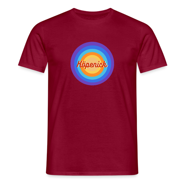 Köpenick Retro - Männer Premium T-Shirt - Ziegelrot