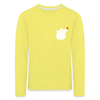 Schnauze Bär - Kinder Langarmshirt - Gelb