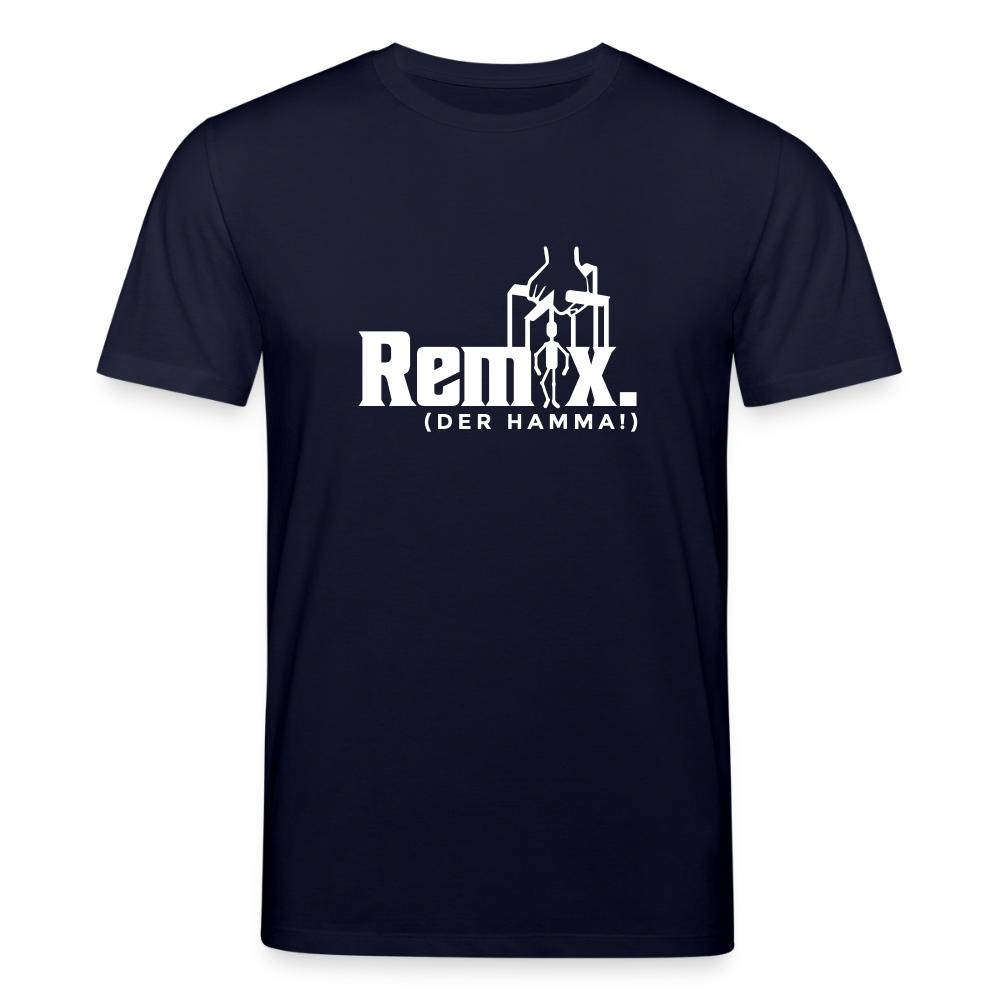Remix. - Unisex Bio T-Shirt - Navy