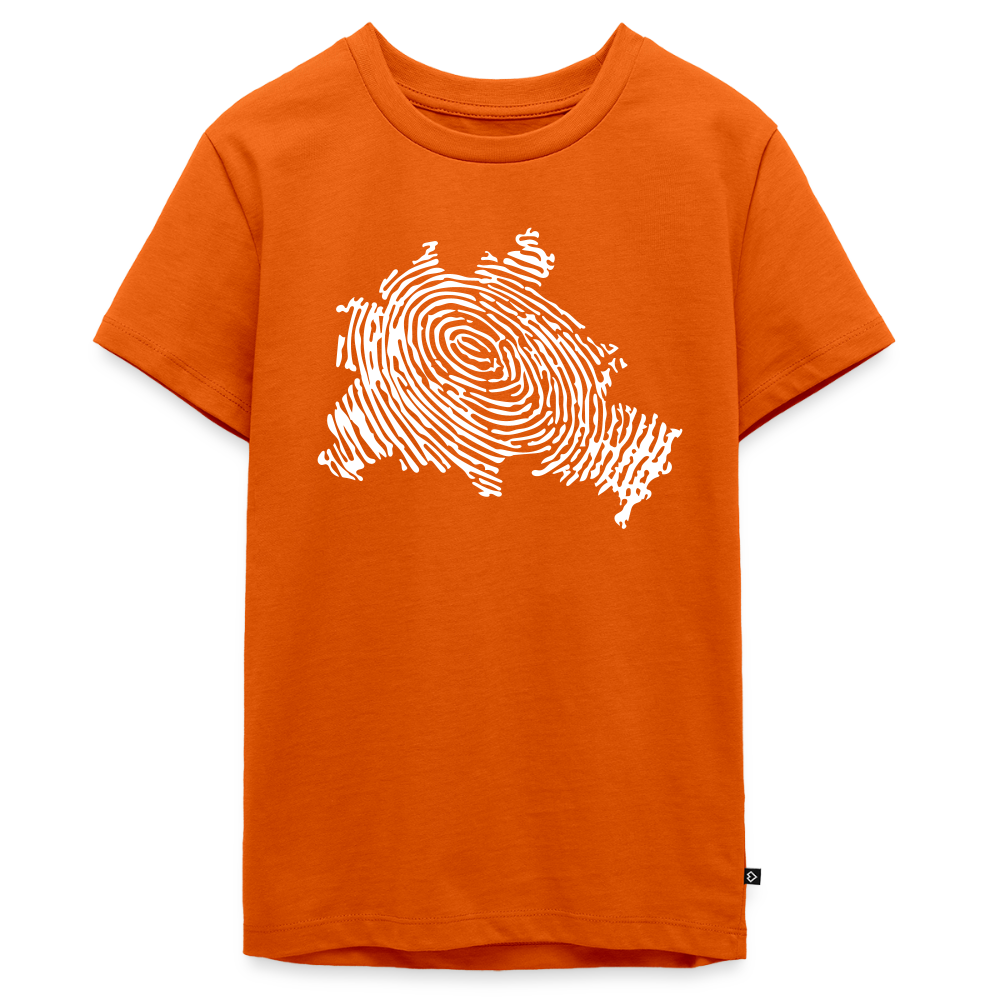 Berliner Finger - Teenager Premium T-Shirt - Orange