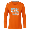 Tinnitus in de Oogen? Ick seh' nur Pfeifen hier! - Frauen Sport Langarmshirt - Neonorange