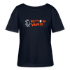 Watt'n du Vojel - Relaxed Rundhals Frauen Bio-T-Shirt - Navy