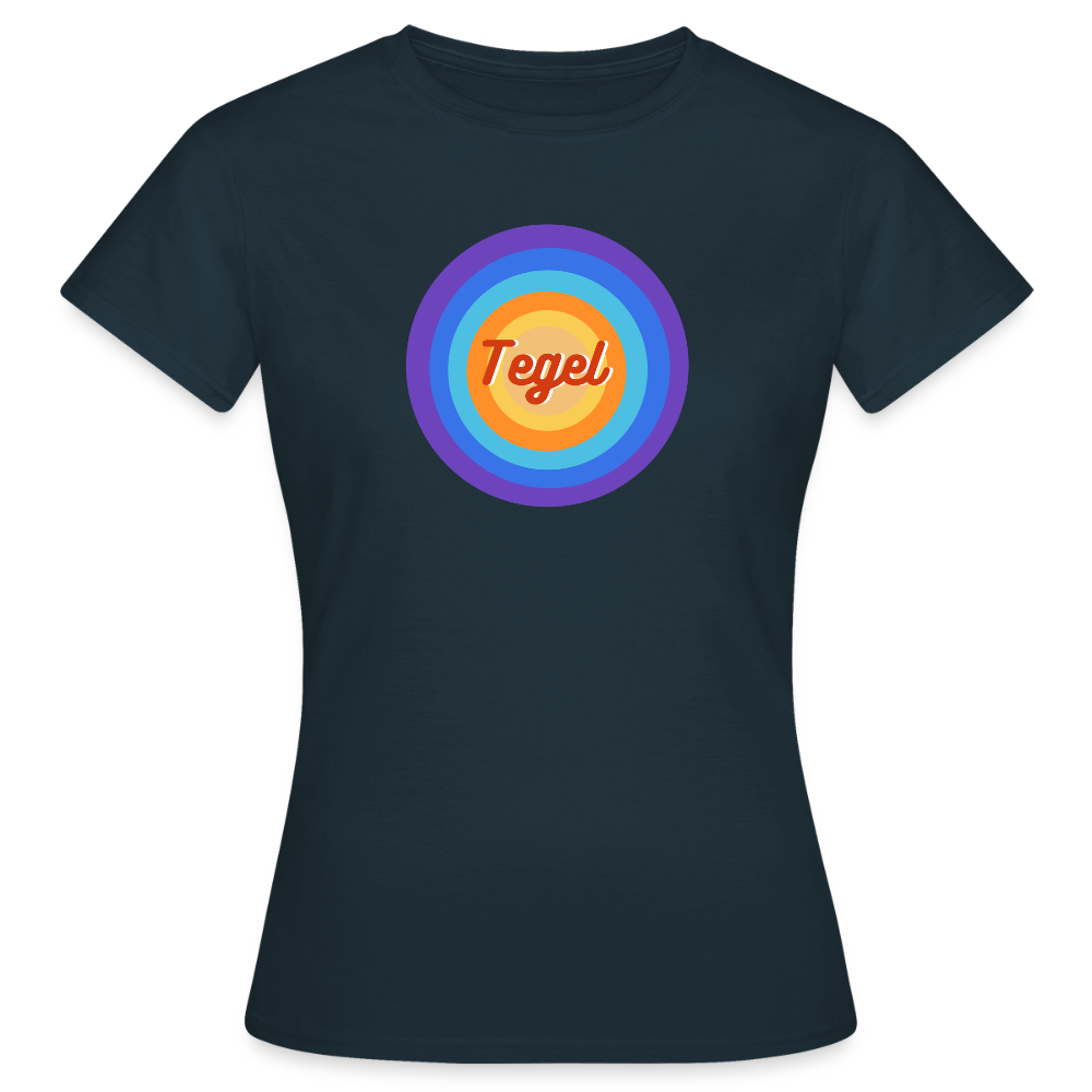 Tegel Retro - Frauen Premium T-Shirt - Navy