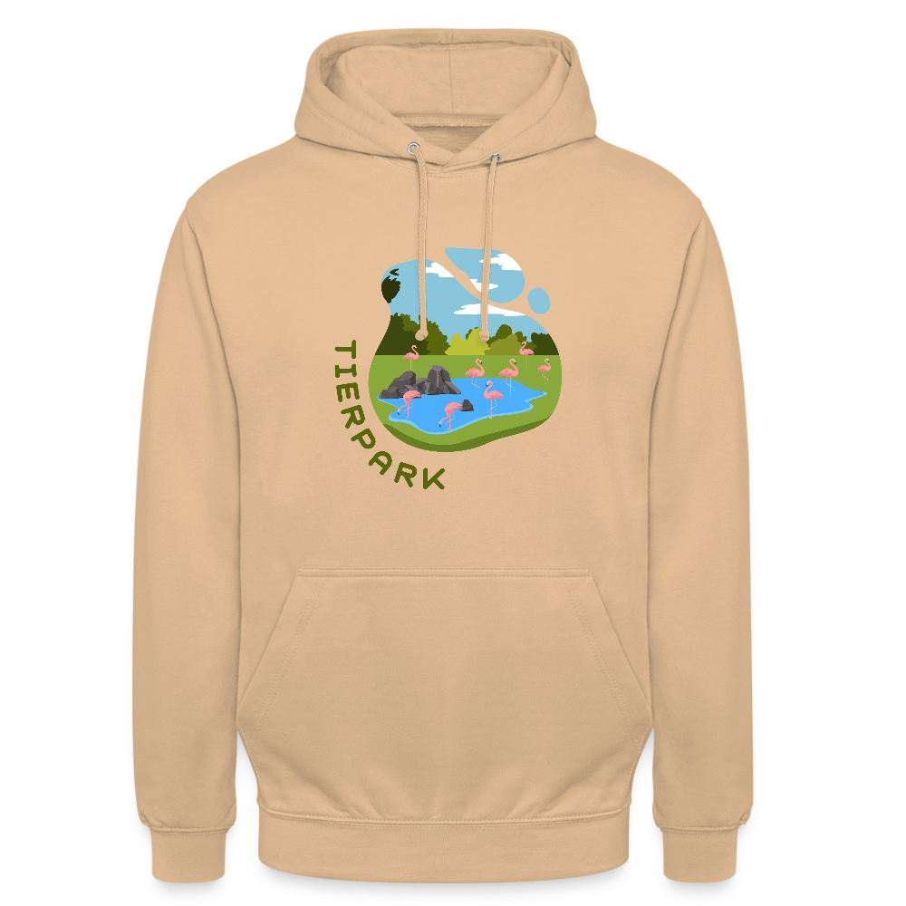 Tierpark - Unisex Hoodie - Pfirsich