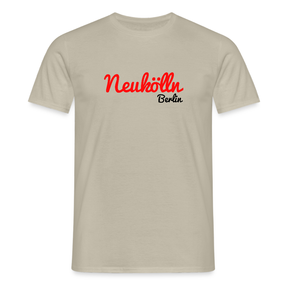 Neukölln Berlin - Männer Premium T-Shirt - Sandbeige