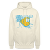 U-Bahn in Linien - Unisex Hoodie - Vanille-Milchshake