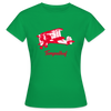 Tempelhof Flugzeug rot - Frauen Premium T-Shirt - Kelly Green