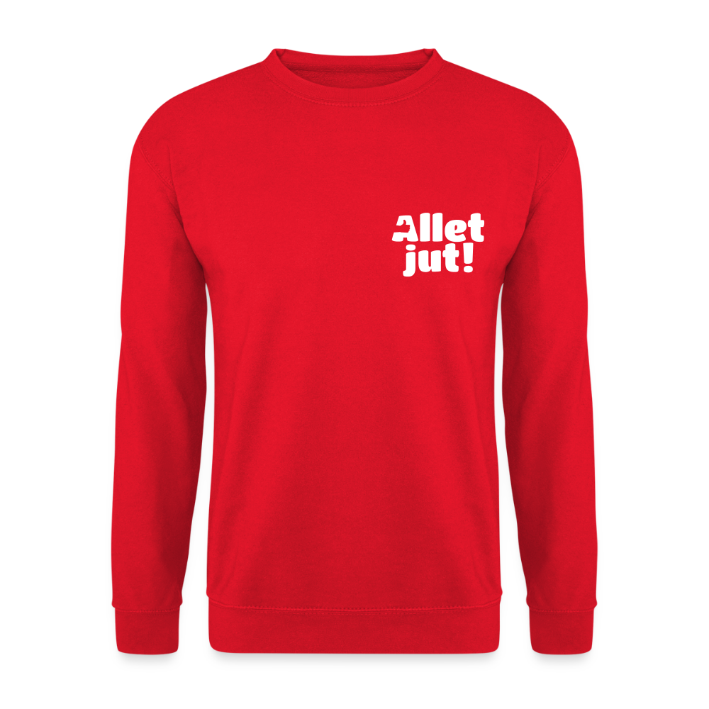 Allet Jut - Unisex Pullover - Rot