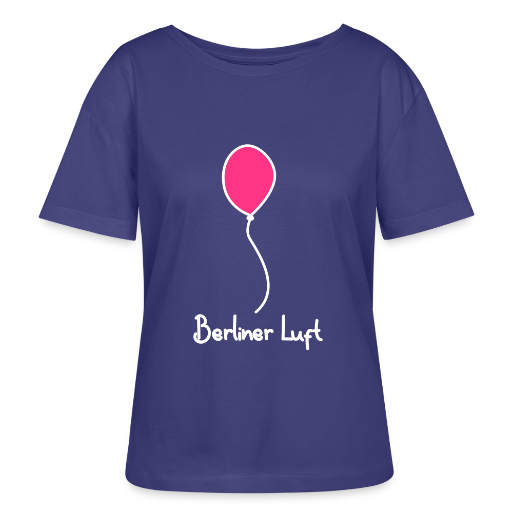 Berliner Luftballon - Relaxed Rundhals Frauen Bio-T-Shirt - Dämmerung