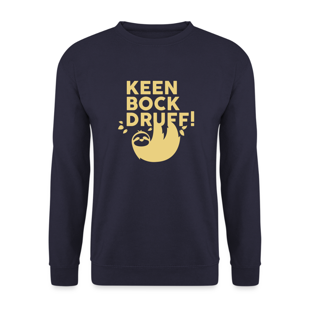 Keen Bock druff! - Unisex Pullover - Navy
