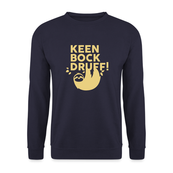 Keen Bock druff! - Unisex Pullover - Navy