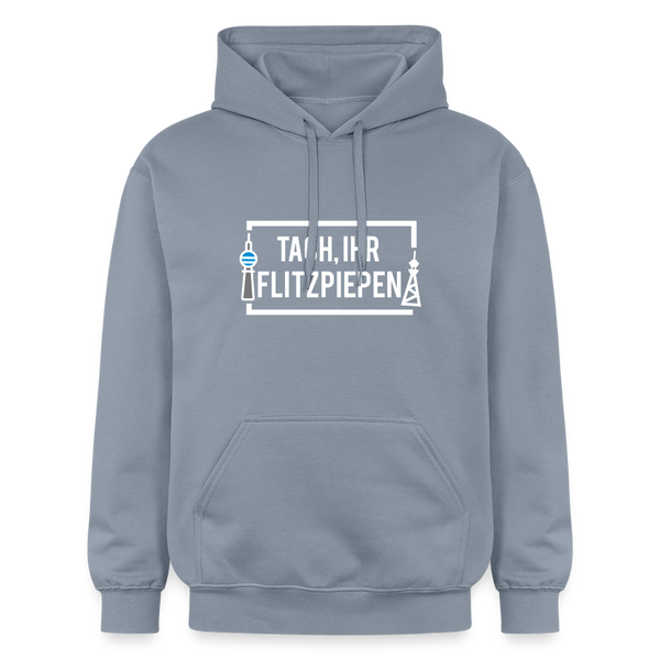 Tach ihr Flitzpiepen - Hoodie - Blau
