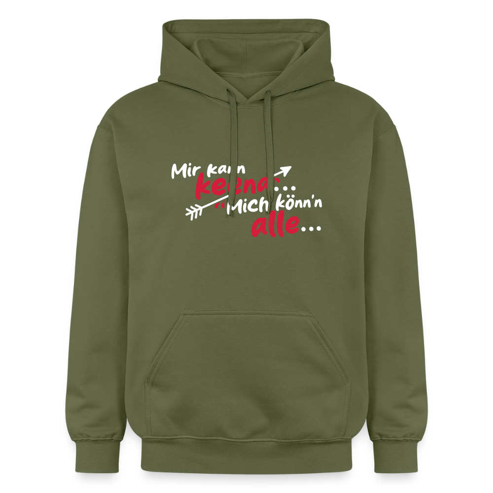 Mir kann keena... Mich könn'n alle... - Hoodie - Militärgrün