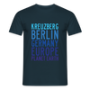 Kreuzberg - Planet Earth - Männer Premium T-Shirt - Navy