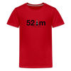 52 m Viktoria Park - Teenager Premium T-Shirt - Rot