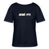 Jewieft! - Relaxed Rundhals Frauen Bio-T-Shirt - Navy