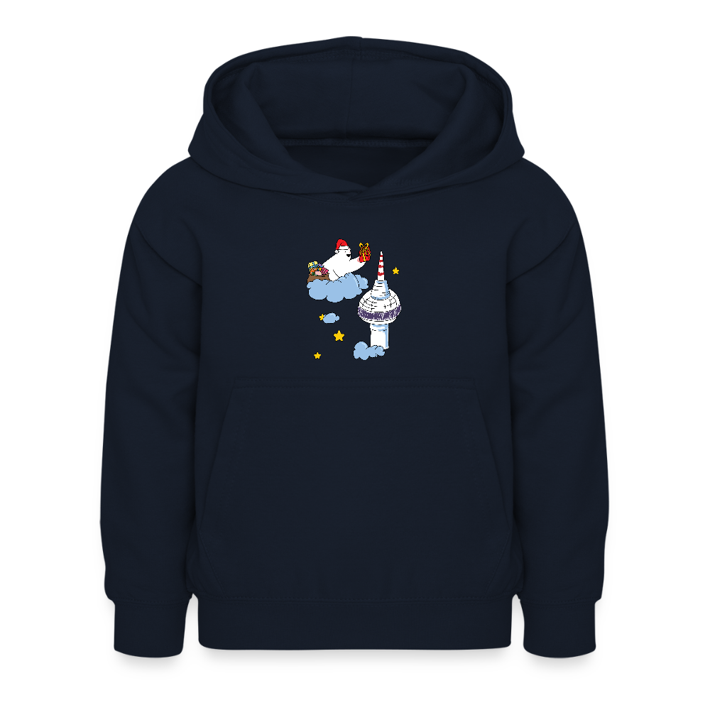 Santa Bär - Kinder Hoodie - Navy