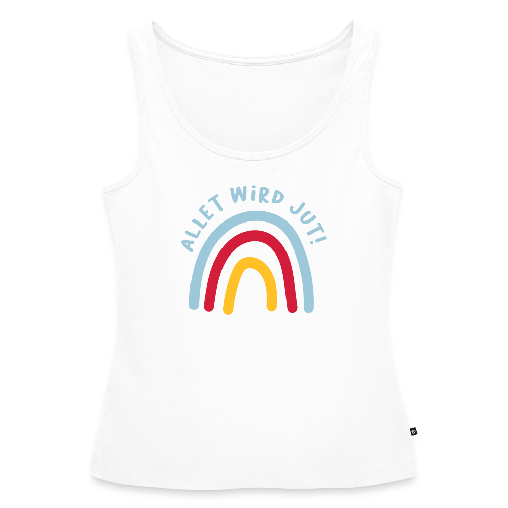 Allet wird jut! - Frauen Bio Tank Top - Weiß