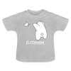 Flitzpiepe - Baby T-Shirt - Grau meliert