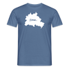 Heimat Berlin - Männer Premium T-Shirt - Taubenblau