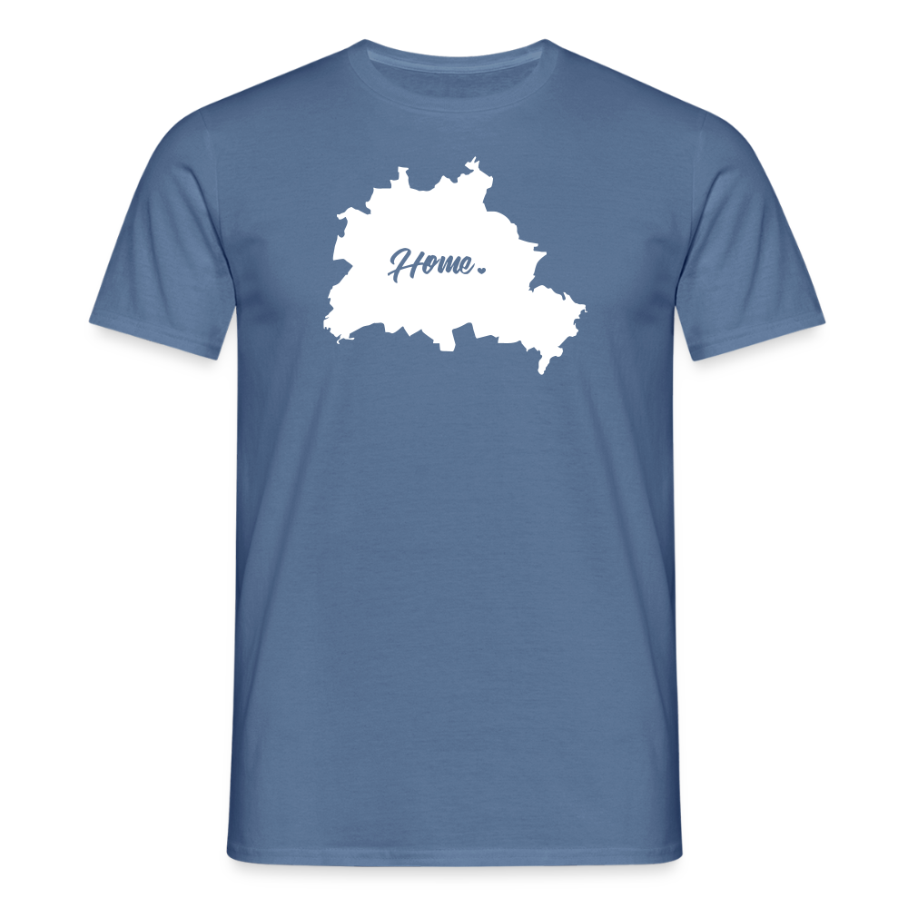 Heimat Berlin - Männer Premium T-Shirt - Taubenblau